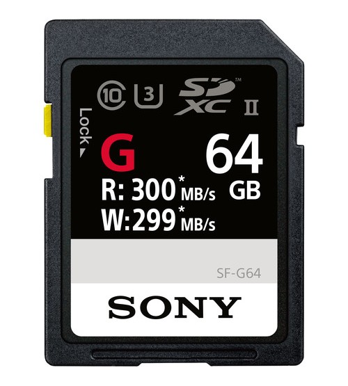 SONY SF-G SDXC 64GB SERIES 300MB/s